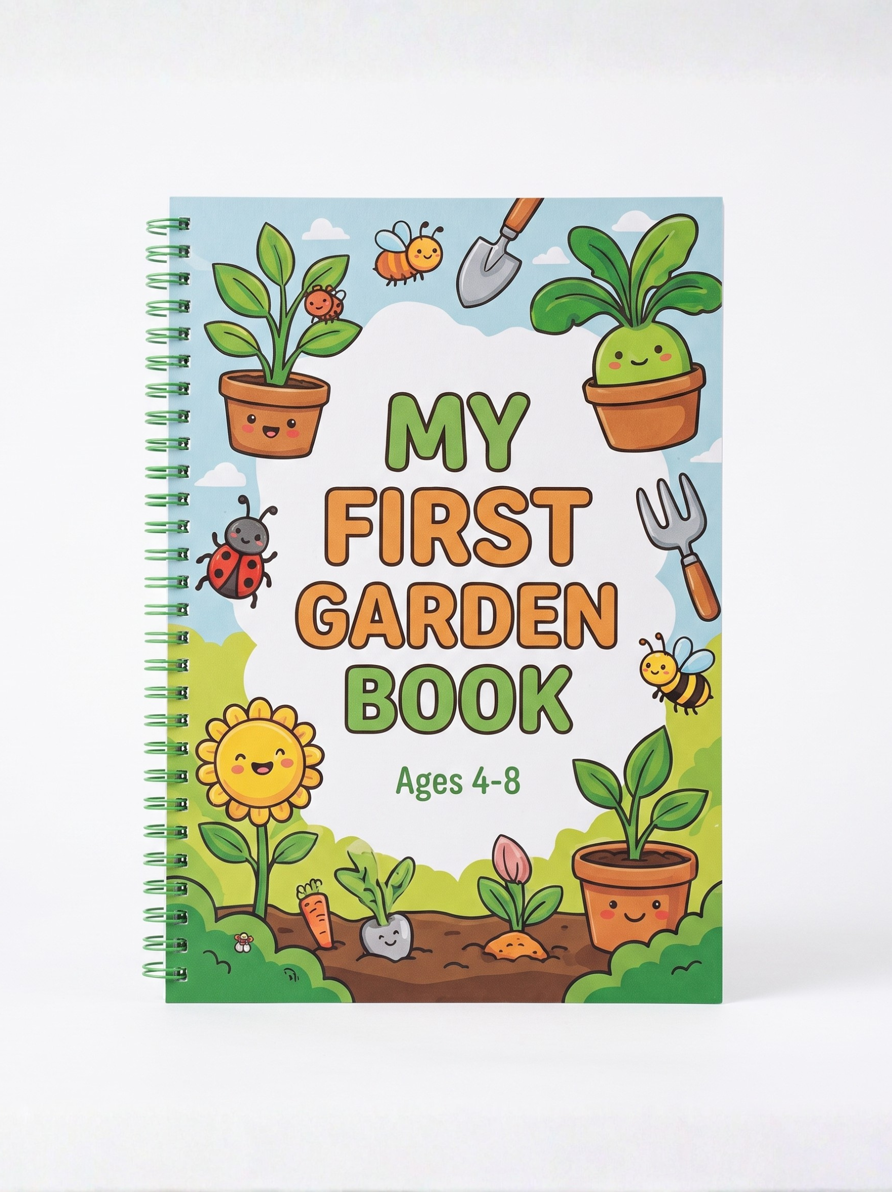 My First Garden Workbook - Ages 4-8
