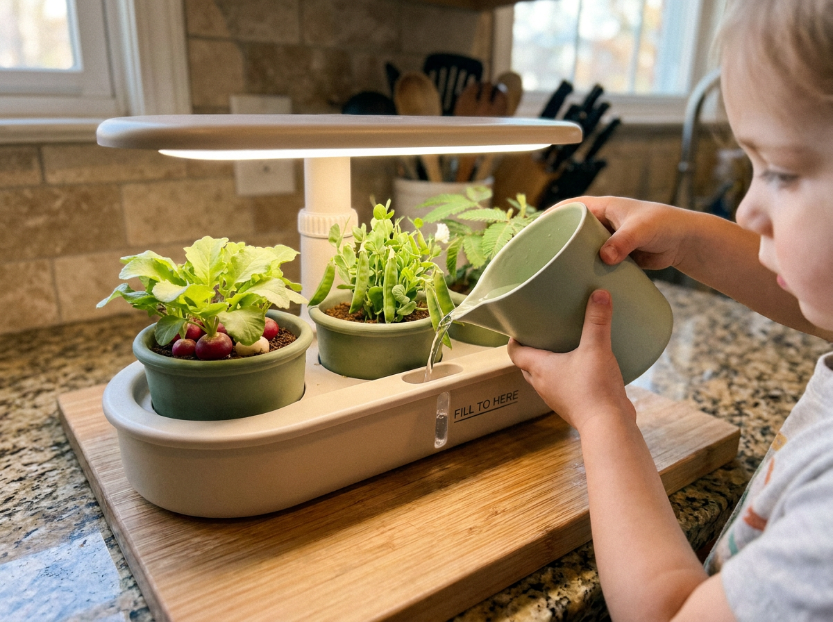 Peeka Pot - Learn to Grow Complete Garden Kit